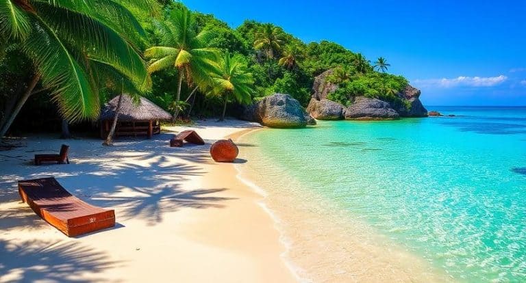 Pantai Angsana, Surga Tersembunyi untuk Liburan Santai Indah